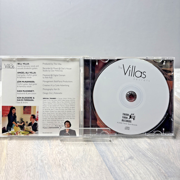 The Villas – Secrets (CD, 1994, Intersound) Pop Rock Adult Contemporary Rare OOP - Picture 3 of 5